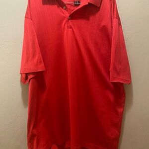 Tiger Woods Red Golf Shirt Men’s XXL